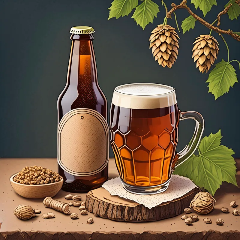 Pecan-infused English Ale image